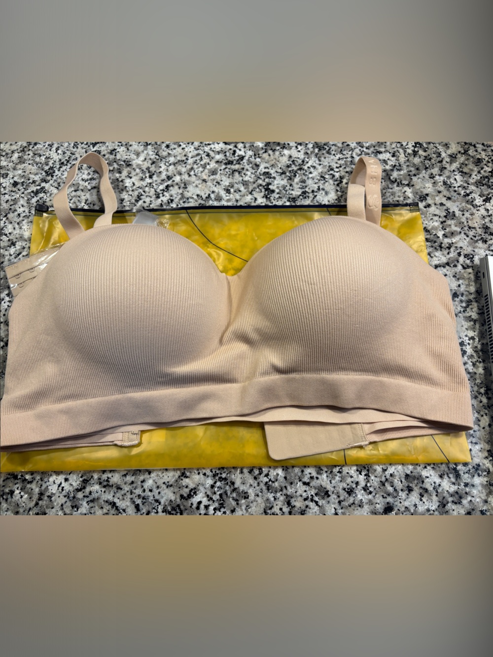ShapellX AirSlim Smoothing Essentials Strapless Convertible Bra size XL